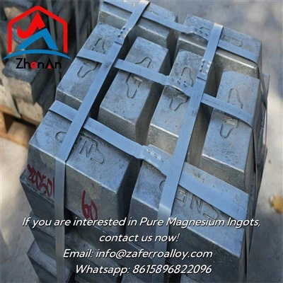 Čisti Mg 99,99% Ingoti